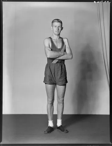 Image: Murray Halberg, New Zealand middle distance runner