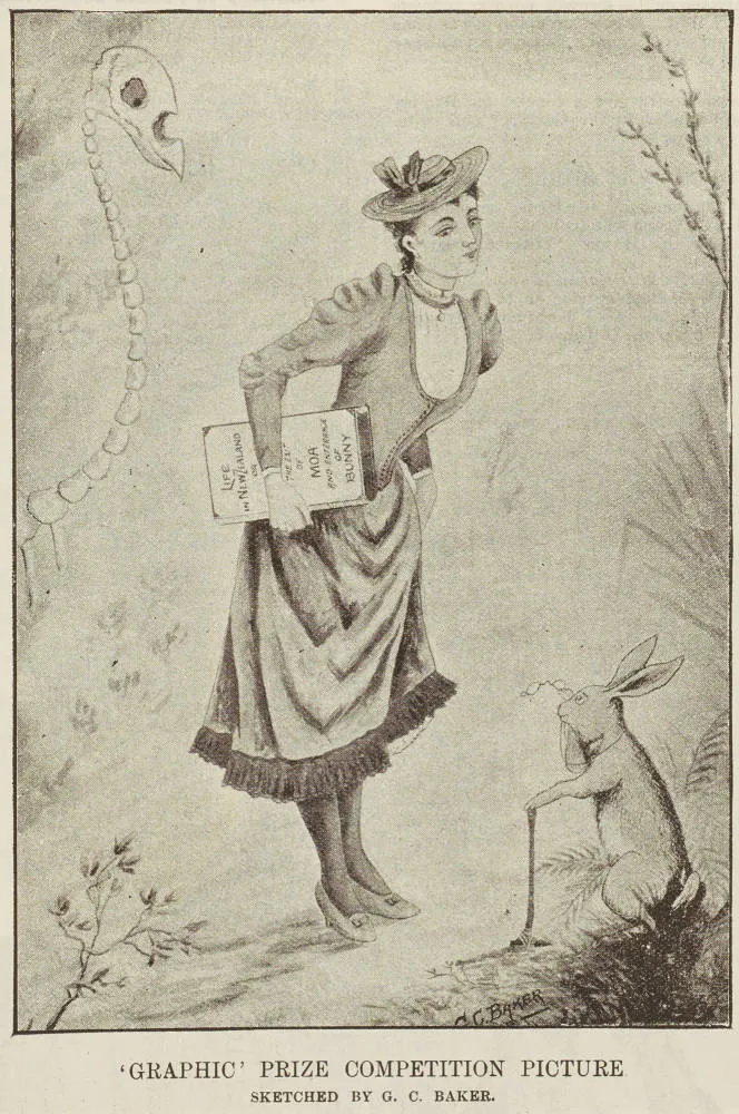 Graphic Prize Competition Picture - sketched by G. C. Baker