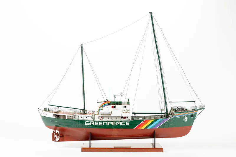 Model:  MV RAINBOW WARRIOR (1955), Greenpeace ship