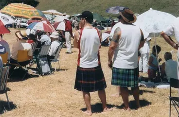 Image: Tattoos and kilts