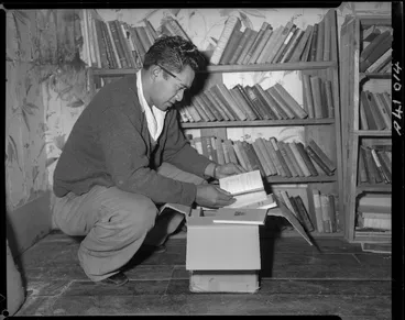 Image: Inside Panguru Library, Hokianga County