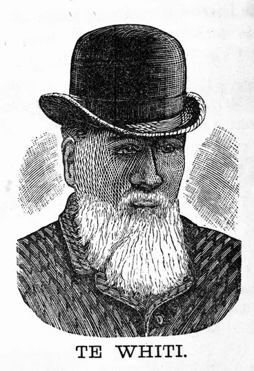 Image: Artist unknown :Te Whiti. Nelson, 1883