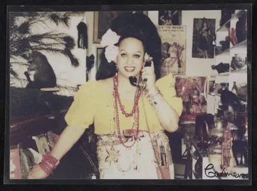 Image: Carmen Rupe at Carmen's Curios, Wellington
