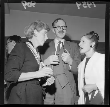 Image: New Zealand writers at a PEN reception