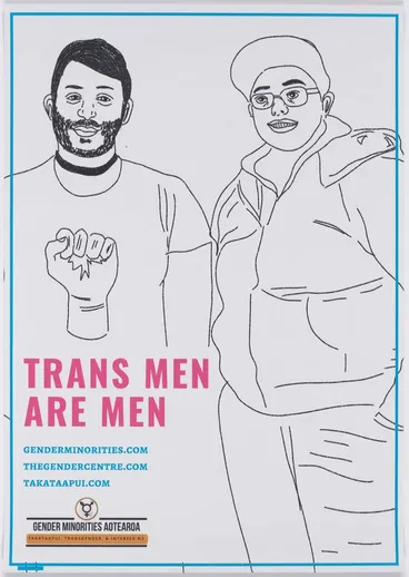 Image: Trans Men Are Men poster