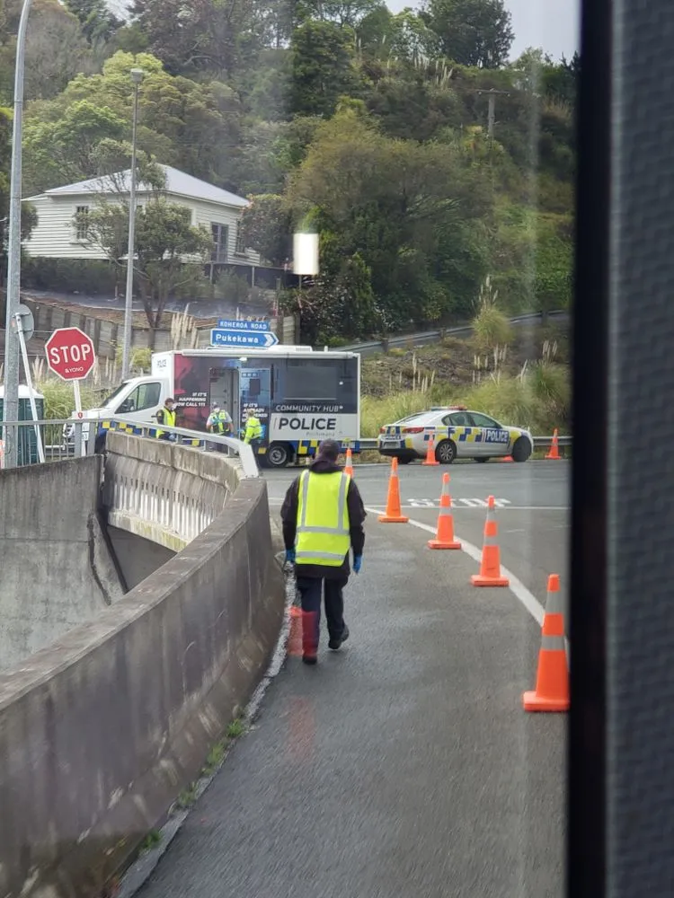 Leaving day - Police checkpoint for Auckland