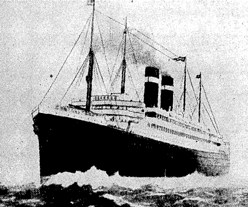 SOLD FOR SCRAP.—The former Red Star liner Lapland, which has been sold to Japan for about £29,000—the highest price ever paid fot a commercial vessel for breaking up. She is only 24 years old. (Evening Post, 16 December 1933)