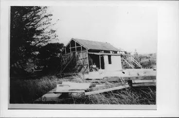 Image: School being rebuilt on new site.