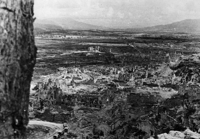 A view of Cassino, Italy