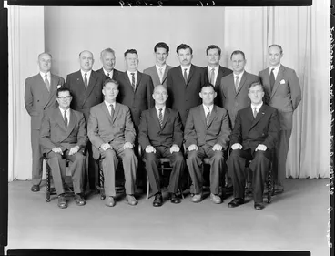 Image: Wellington Aero Club executive 1961-1962