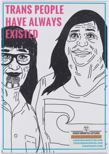 Image: Trans People Have Always Existed poster