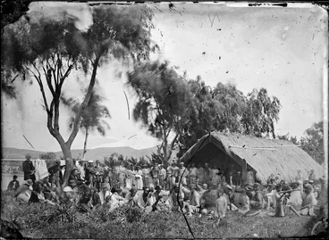 Image: Donald McLean purchasing land at Wairoa, Hawke's Bay