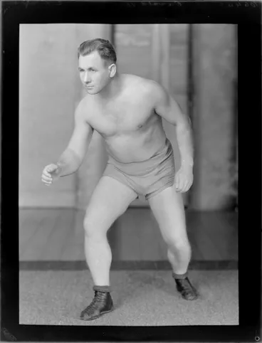 Image: Wrestler, Mr Hank Oswald