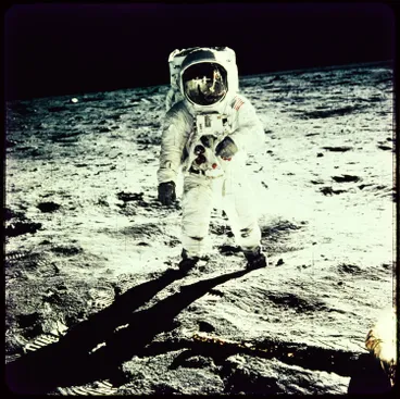 Apollo 11 moon landing, 1969 Image: Apollo 11 moon landing, 1969