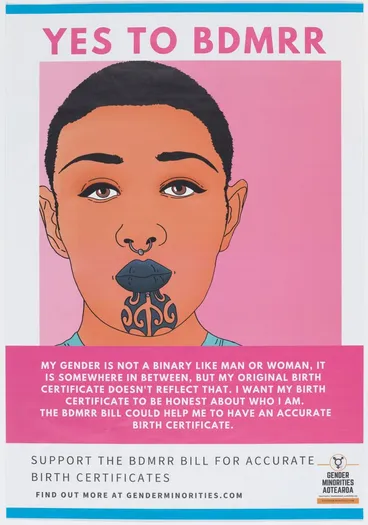 Image: Yes to BDMRR poster