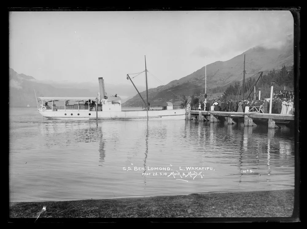 SS Ben Lomond Lake Wakatipu