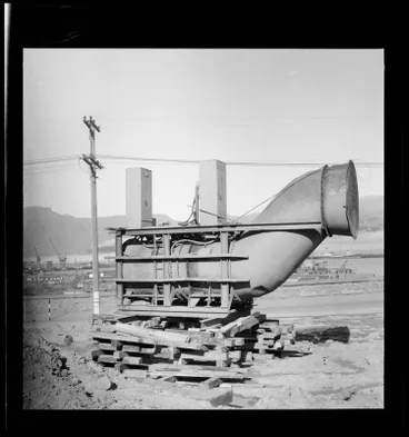 Image: Fan to be installed in the Christchurch - Lyttelton Road Tunnel.