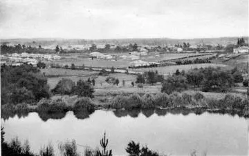 Panoramic view of Masterton from Lansdowne