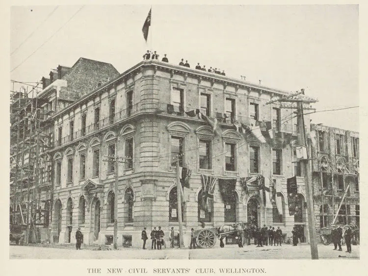 The new Civil Servants' Club, Wellington