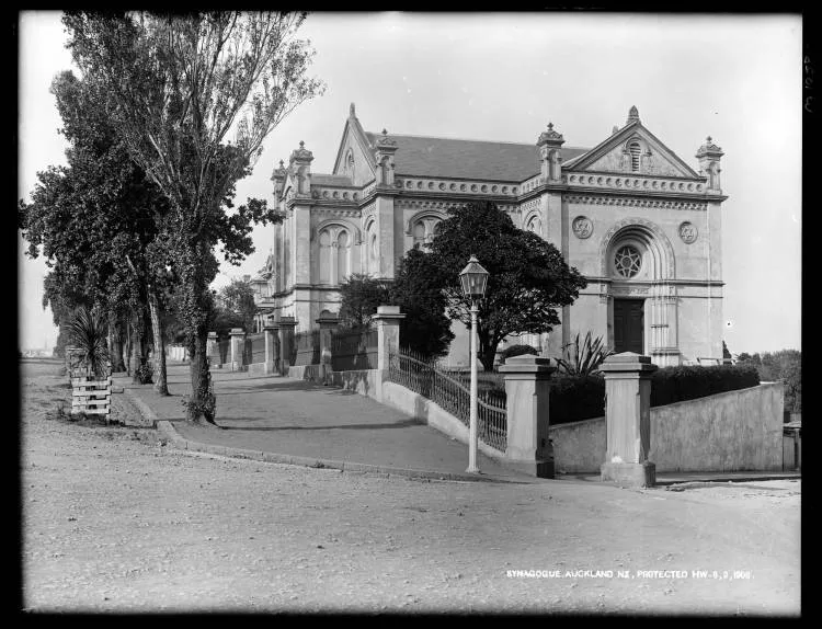 Synagogue, Princes Street, Auckland Central, 1903