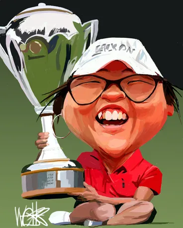 Image: Webb, Murray, 1947- :[Lydia Ko] 05 March 2013