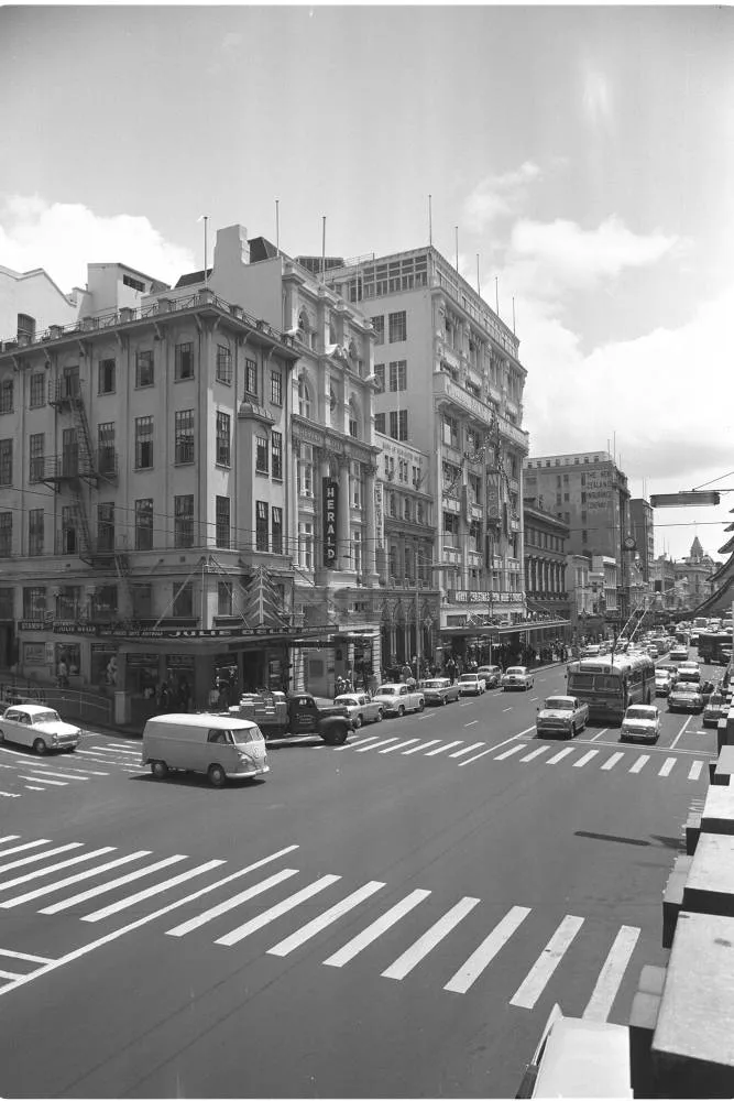 Queen Street, Auckland Central, 1963