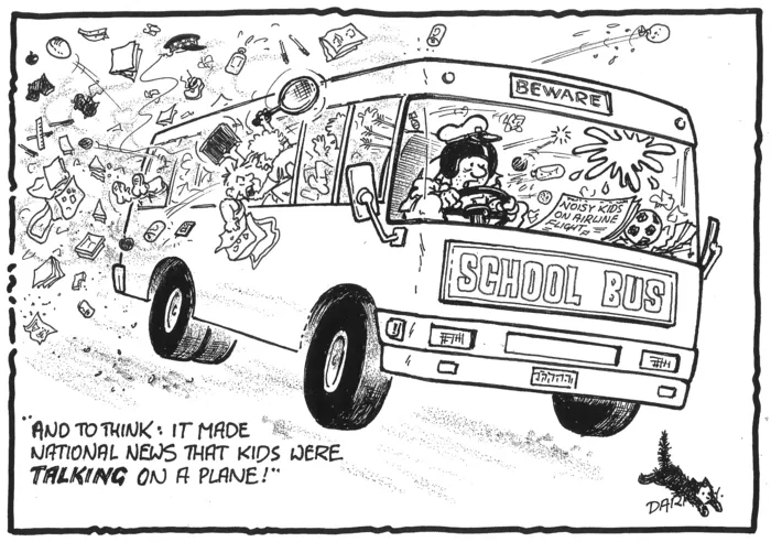 Darroch, Bob, 1940- :"And to think; it made National news that kids were TALKING on a plane!" 25 March 2010