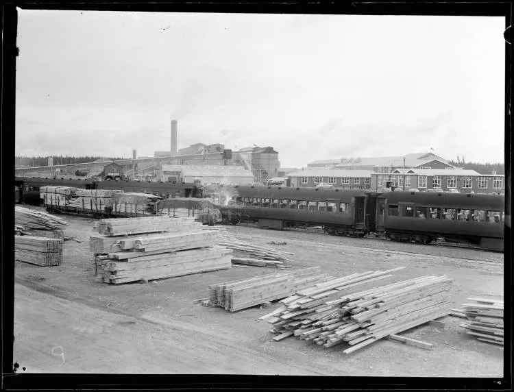 Kinleith Pulp and Paper Mill official opening, 1954