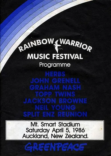 Rainbow Warrior music festival Image: Rainbow Warrior music festival