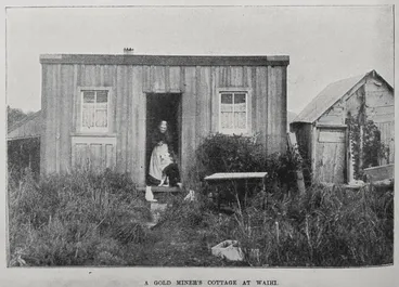 A gold miner's cottage at Waihi Image: A gold miner's cottage at Waihi