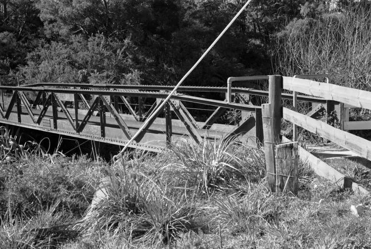 Footbridge access to Westbrook Station, Glen Eden.