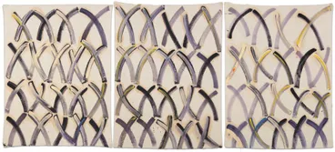 Image: Purple triptych