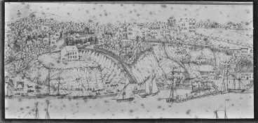 Image: City of Auckland, 1876 - detail