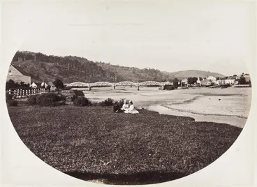 Image: The Lower Hutt, River and Bridge