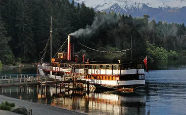 Image: TSS Earnslaw at Walter Peak
