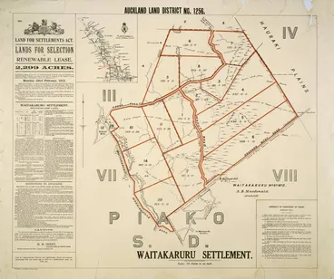 Image: Waitakaruru Settlement.