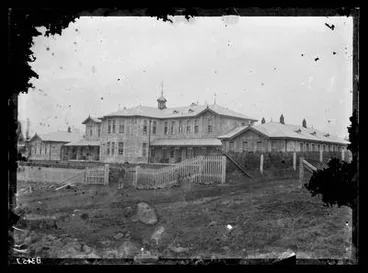 Image: [Exterior View of Avondale Lunatic Asylum  hospital building]