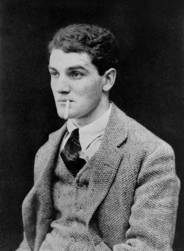 Image: Portrait of John Middleton Murry, Katherine Mansfield's husband