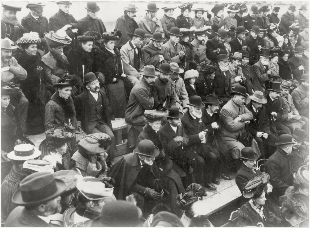 Official opening of Petone Station in 1906