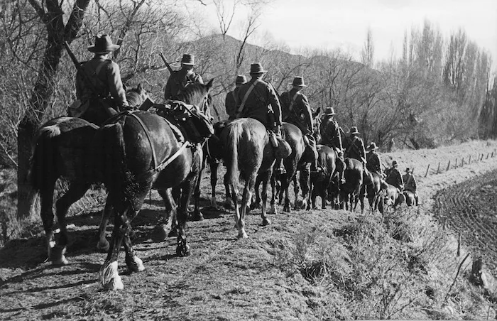 Army training in New Zealand
