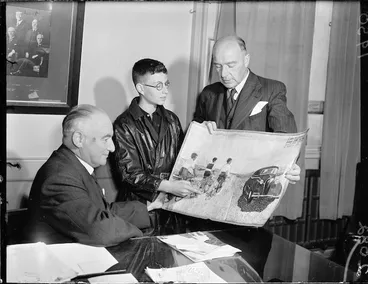 Image: Painting for road safety campaign