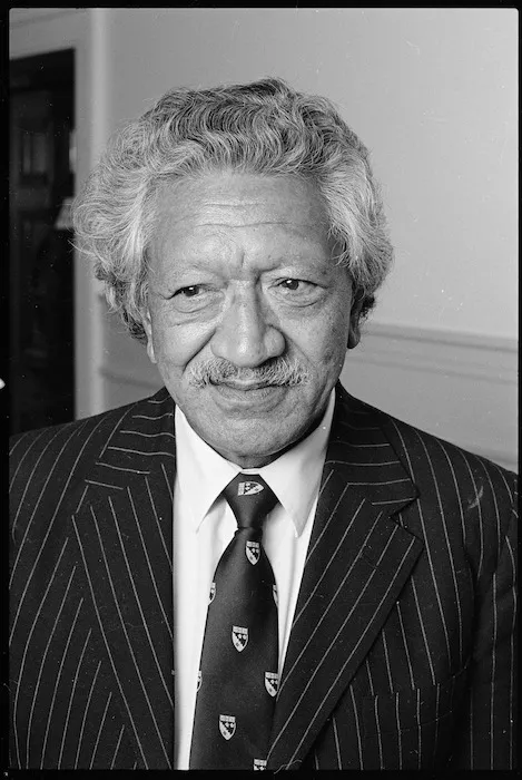 John Rangianiwaniwa Rangihau, delegate to Maori Summit Conference