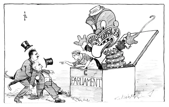 Lloyd, Trevor 1863-1937 :The lady in the case. 20 September 1933