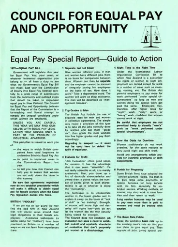 Image: Equal Pay Special Report - Guide to Action