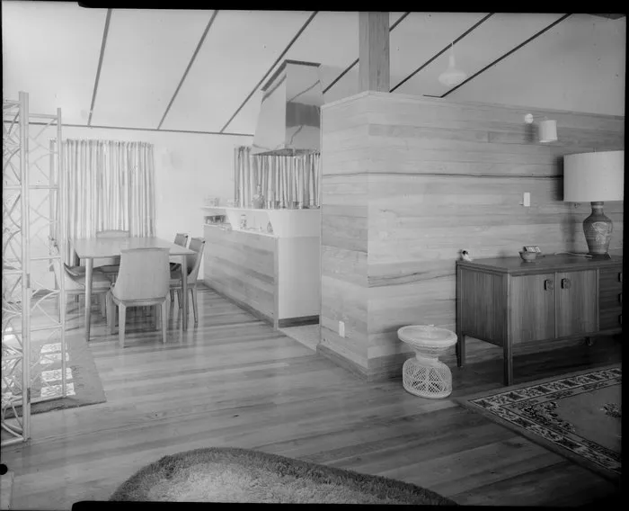 Living room interior, Douglas Wilson house