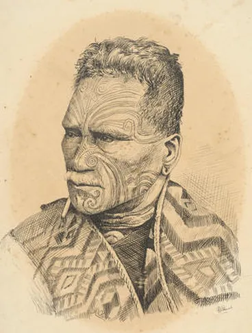 Maori Head Image: Maori Head