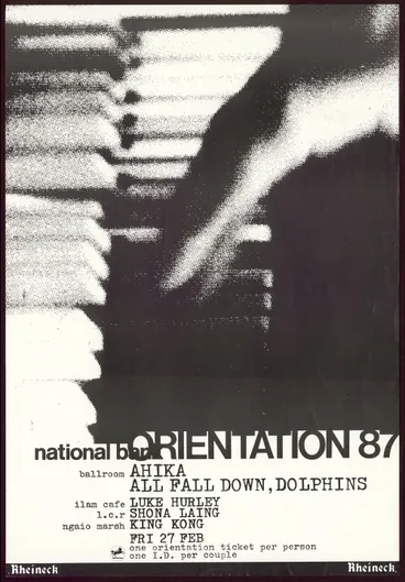 Image: National Bank Orientation 87, Fri 27 Feb.