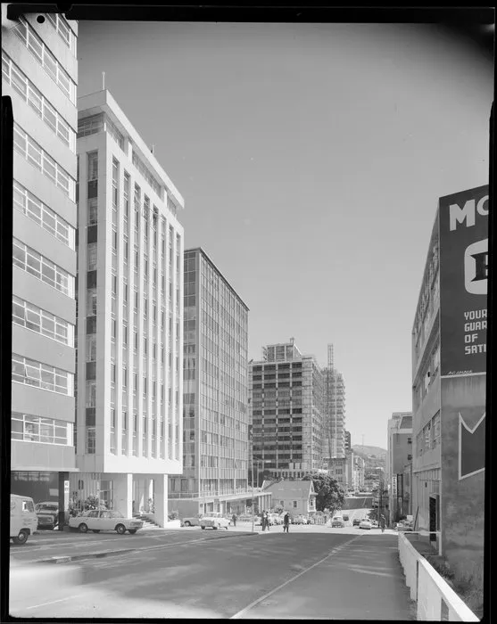 Streetscape, The Terrace, Wellington