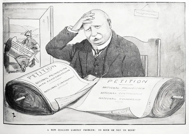 A New Zealand Cabinet problem: to beer or not to beer?