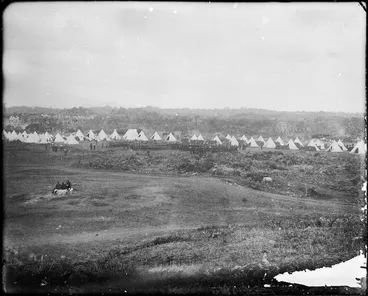 Image: Volunteer camp, Rahotu, Taranaki